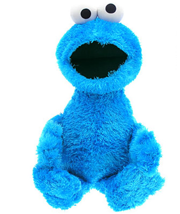 cookies monster, sesame street, cuddly toy, soft toy, childrens toy